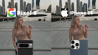Google Pixel 8 VS iPhone 15 Camera Test Comparison #googlepixel8 #iphone15