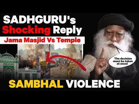 🔴SHOCKING | Ultimate Solution for Temple | Sambhal Case | Latest News | INDIA | SADHGURU