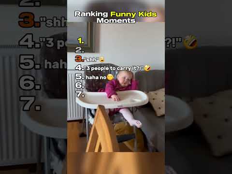 Ranking Funny Kids/Babies Moments😂