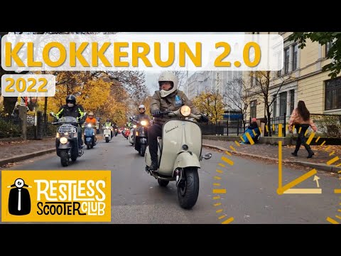 Classic Scooters Fighting Time in Oslo, Norway | Vintage Vespas, Lambrettas and more