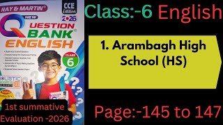 Class6 Ray & Martin Question Bank 2026 English page-145