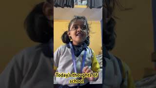 Aachi Baatein 😊 #schoollife #schoolthoughts #kidsschoollearning #daughter #learning #schoolmemes