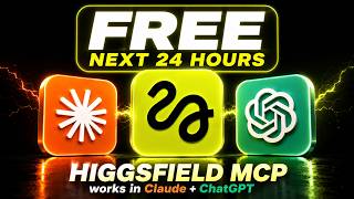 Higgsfield MCP Is FREE for 24 Hours Inside Claude & ChatGPT