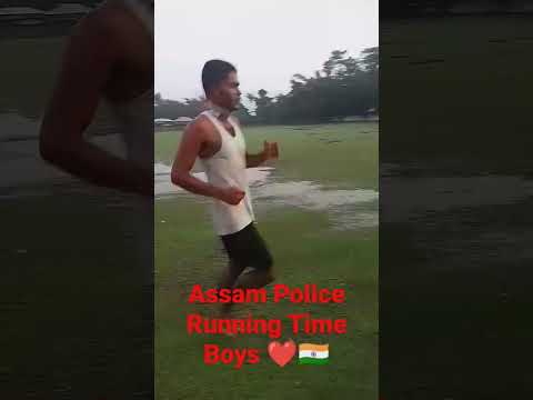 Assam Police Running Time ❤️🇮🇳❤️🥰 /Shoriful's Vlogs/Assam Police Practice in Field Hord Working now