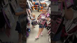 Buying everything my daughters touch at the store!
