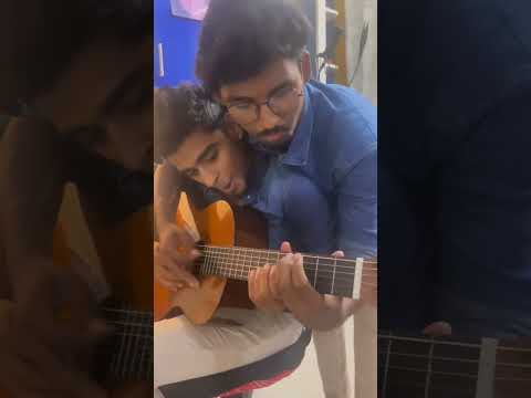 1 Guitar 4 Hands ❤️ #viral #shorts