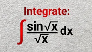 Harvard University | Learn How To Solve This Radical Integral Calculus Easily - A-level, AP Calculus