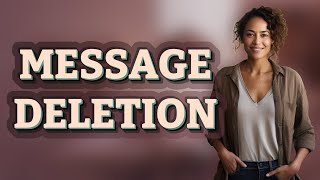 Why Do Some Messages Remain Visible After Data Erasure?