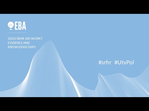 Does SRHR Aid Work? Evidence and Knowledge Gaps