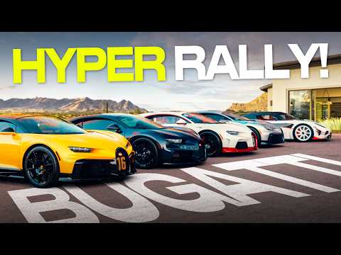 Just a Chill Drive with FOUR Bugattis & Friends | POV