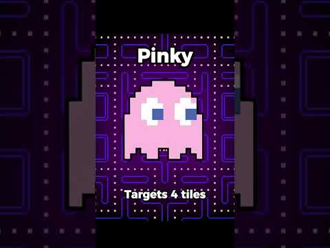 Pac-Man's Ghostly Crew Revealed - Part 1/5: Pinky #arcadegames #pacman #retro #gaming #arcade