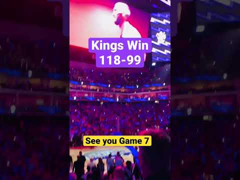 KINGS WIN #nba #nbatoday #nbahighlights #warriors #stephencurry #lightthebeam #sacramentokings #king