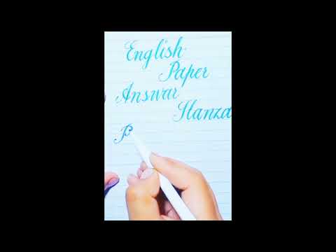 calligraphy handwriting