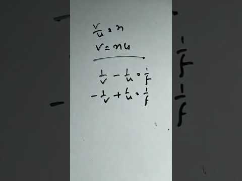 Optics Problem Set Lens