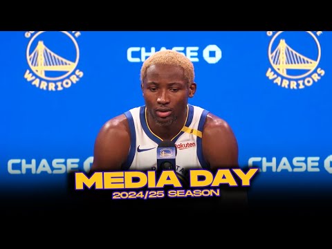 Kuminga, Melton, Kyle Anderson Interviews | Warriors 2024 Media Day