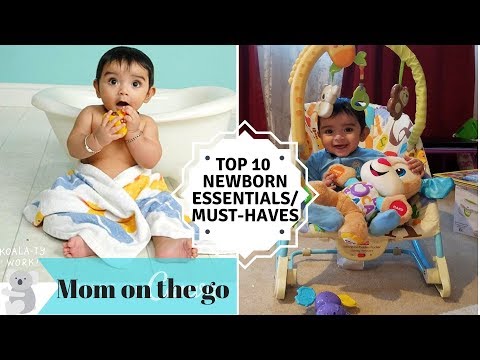 10 Newborn Essentials / Must-haves | Things you must buy if you're having a baby | Indian NRI mom