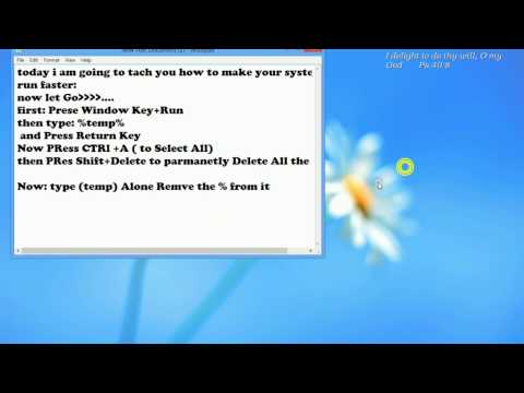 How to fix slow  System (Laptop, Desktop Computer) 2018