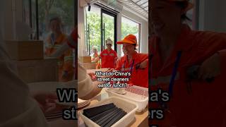 Street Cleaners‘ Lunch in China