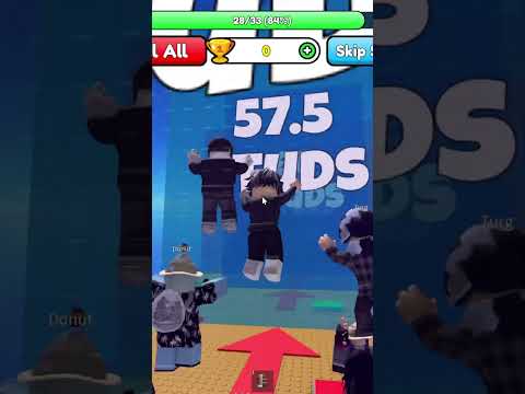 Roblox Jump Over the Walls Obby #shorts #roblox