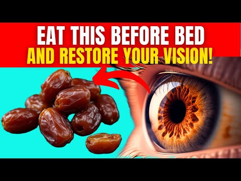 4 Bedtime Snacks That Restore Night Vision After 60!