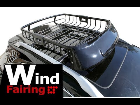 Aerodynamic Cargo Basket Wind Fairing Guide WD-001-P