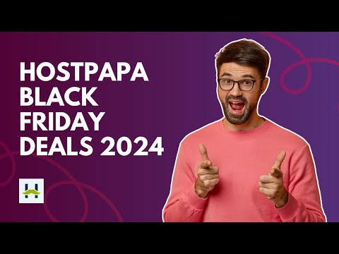 Official HostPapa Black Friday Deal - Up to 88% OFF [Live Now]