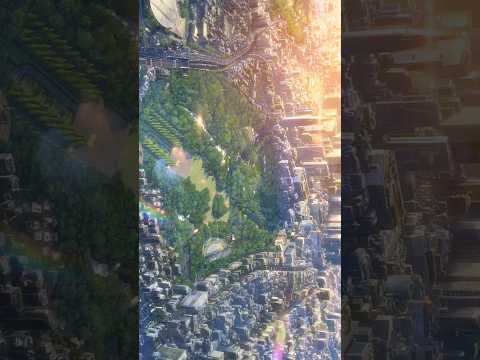 Can Anime Get More Beautiful? The Garden of Words Says YES! #anime #nature #beauty #shorts