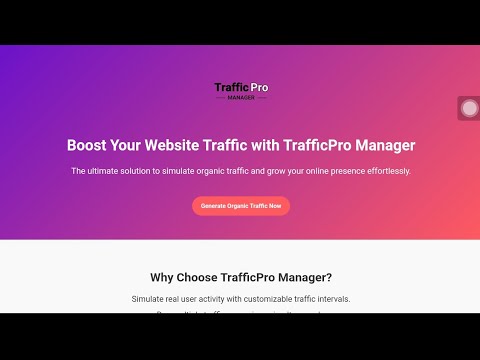 Traffic Pro Manager Tutorial: Step-by-Step Guide for Beginners #TrafficProManager #howto