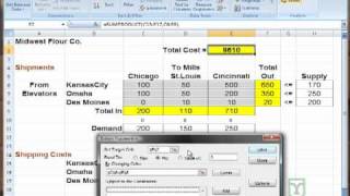 Using Excel Solver