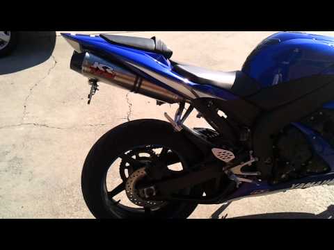KR Tuned exhaust for my 2005 Yamaha YZF-R1