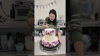 Baking my wedding cake