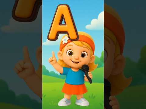 ✨ Learn ABC with Fun Cartoon Letters & Cute Friends! #abcsong #LearnABC #kidslearning #kidsshorts