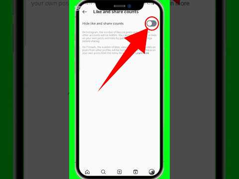 How to hide likes on Instagram/#shorts #instagram