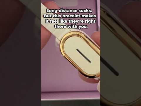“Smart Touch Bracelet for Couples – Feel Their Presence from Anywhere!” #shorts