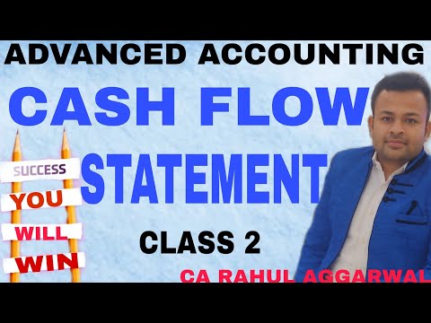 💶📒Cash Flow Statement | CA Inter Advanced Accounting| CA Rahul Aggarwal | #cainter