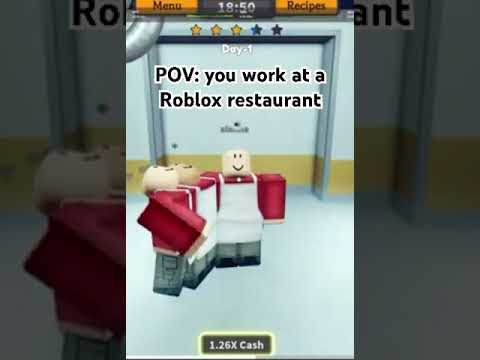 #fortnite #roblox #pov #nowayijustcalledthat pov: you work at a Roblox restaurant