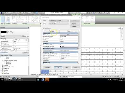 Tutorial D.11 - Adding Materials to Building Elements & Families - Part 2