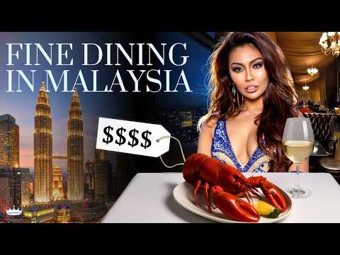Fine Dining with Miss Planet Singapore at Marini's on 57 KL 🇲🇾