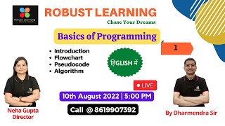 BASICS OF PROGRAMMING |  PROGRAMMING  IN C | BY DHARMENDRA SIR