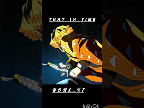 That 1% [ Demon slayer] #edit #amv #demonslayer #zenitsu