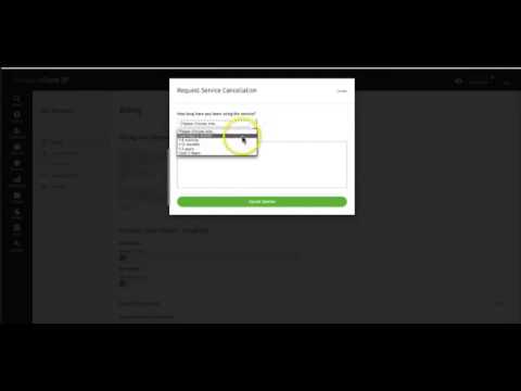 How to submit a cancellation request from your PinnacleCart admin area