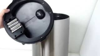 Sensor Automatic dustbin 12 litre stainless steel with inner bin