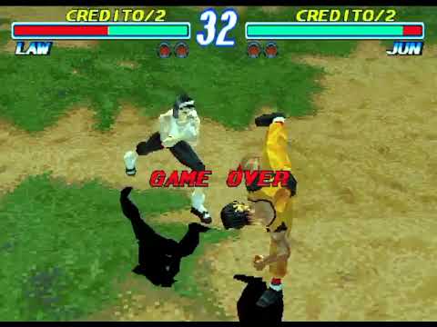 4:3 - Tekken 2, VER B - 1995 -  Fight - MAME  (Namco) No Sound, demo