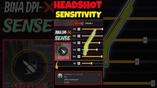 All Gun Headshot Sensitivity Setting After New OB48 Update | Free Fire Max Auto Headshot Sensitivity