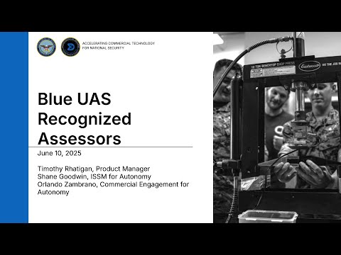 AMA: Defense Innovation Unit Recognized Assessors program