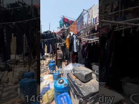 Mumbai Dhobi Ghat 😱 #shorts