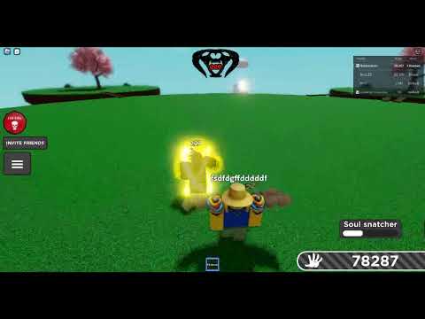 Getting 250/Bubble In slap battles