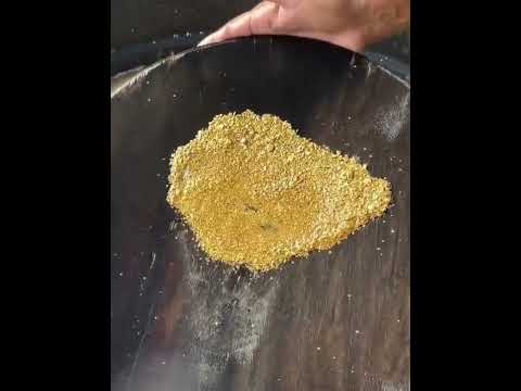 Uncovering Real Gold in the Heart of Africa. pure gold,and real hustle.#GoldRush #RealMining #Shorts
