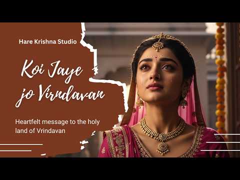 Koi Jaye Jo Vrindavan | Heart Touching Radha Krishna Bhajan | Hindi Devotional Song