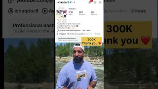 Instagram 300K Completed Alhumdulilah. #instagram #instagood #instagramreels #instagram stories am